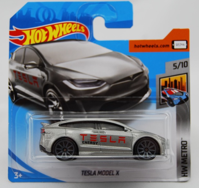 Details About Hot Wheels 2018 Tesla Model X 247365 Fjw84 Hw Metro 510 New