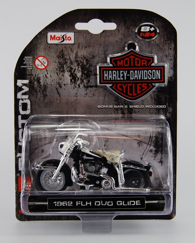 1958 Harley Davidson FLH Duo Glide1:24 Maisto