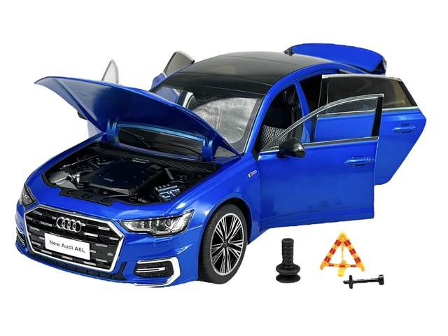 1/18 精巧な造りの金属製　アウディ特注モデル アウディ AUDI A6L　白 1/18 精巧な造りの金属製 アウディ特注モデル アウディ AUDI A6L