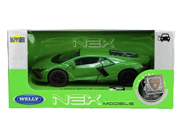 Lamborghini Revuelto グリーン ミニカー 1/36 Lamborghini Revuelto Model Car Metal Diecast Toy