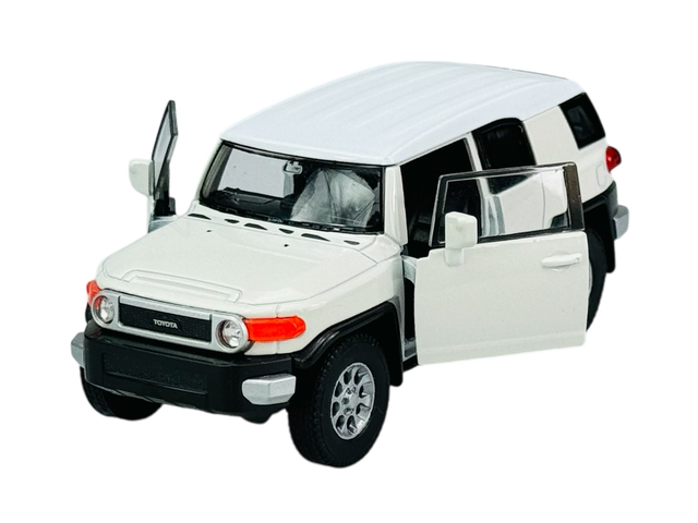 WELLY TOYOTA FJ CRUISER WHITE 1:34 43639 NEW DIECAST METAL MODEL