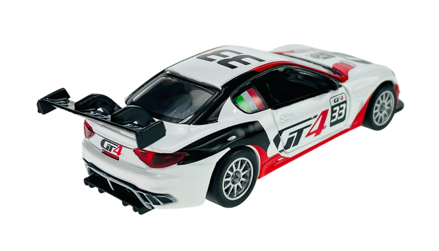 MSZ MASERATI GRAN TURISMO MC GT4 WHITE 1:43 DIE CAST METAL