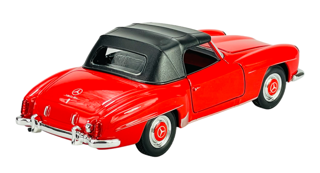 【WELLY】No.2311　MERCEDES-BENZ　190SL　1955 Welly Mercedes 190 SL 1955 opened red 1:18 MIB OVP die cast