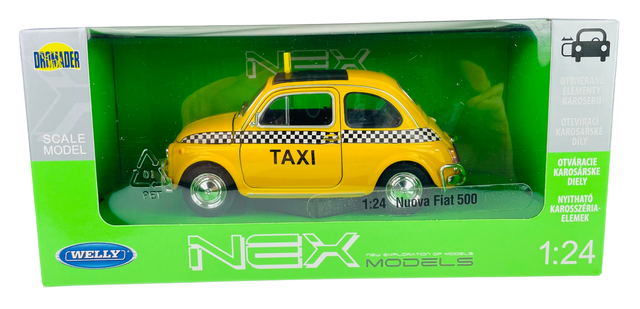 Bburago FIAT 500 タクシー 1/18 Bburago FIAT 500 Taxi 1/18 | eBay