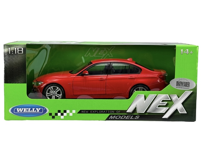 1/18 BMW 335i F30 WELLY ミニカー 1/18 Welly FX BMW F30 3 Series 335i (Red) Diecast Car Model