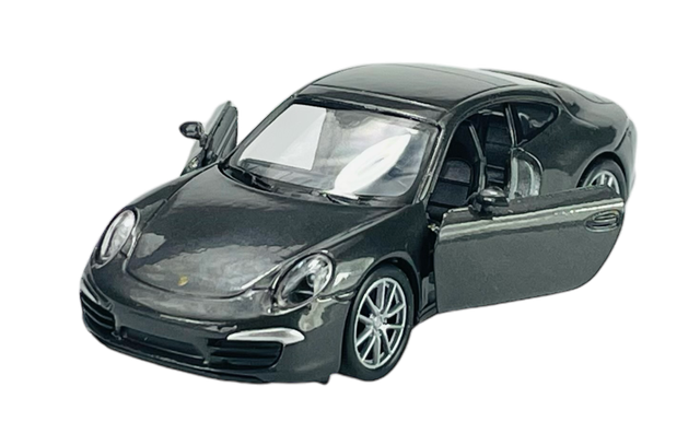 WELLY PORSCHE 911 (991) CARRERA S BLACK 1:34 DIE CAST METAL