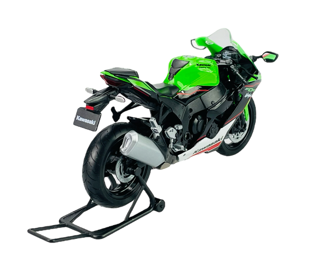 WELLY KAWASAKI NINJA ZX-10R GREEN 1:12 DIE CAST MODEL NEW IN BOX