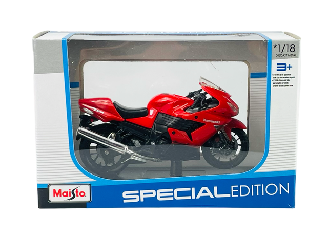 Revell Motorrad Maisto Kawasaki Ninja ZX-14R Motorrad Mit Ständer