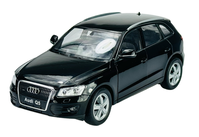 WELLY 2008 AUDI Q5 BLACK 1:24 DIE CAST METAL MODEL NEW IN BOX