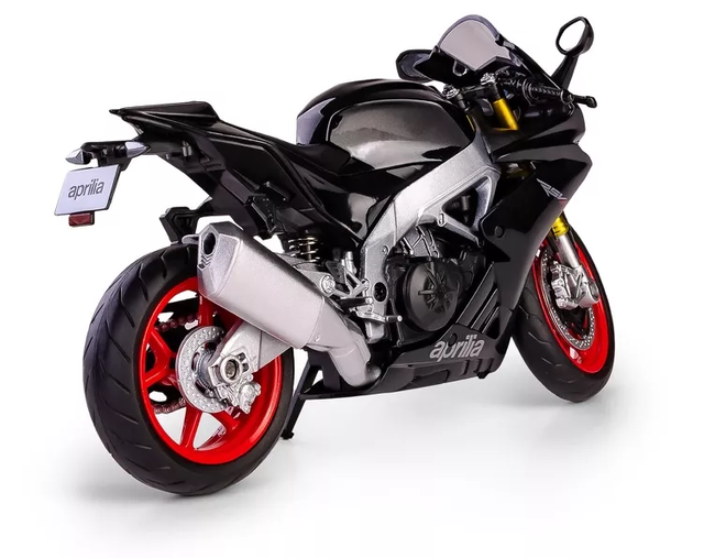 RMZ City 2021 APRILIA RSV4 RR1000 BLACK 1:12 MOTORCYCLE DIE CAST
