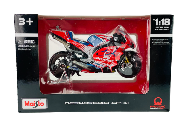 21 Ducati 89 sans boîte - Moto De Course Miniature Yamaha Sport Gp