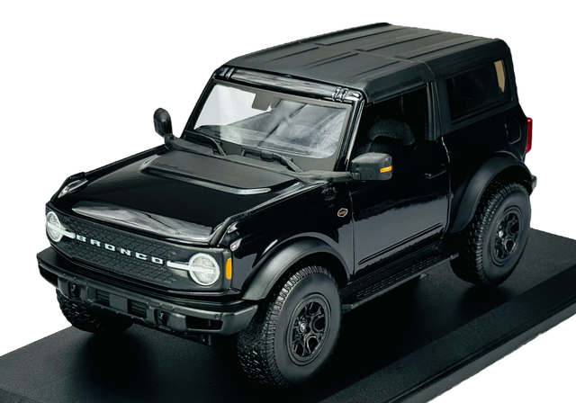 MAISTO 2021 FORD BRONCO WILDTRAK BLACK 1:18 DIE CAST METAL
