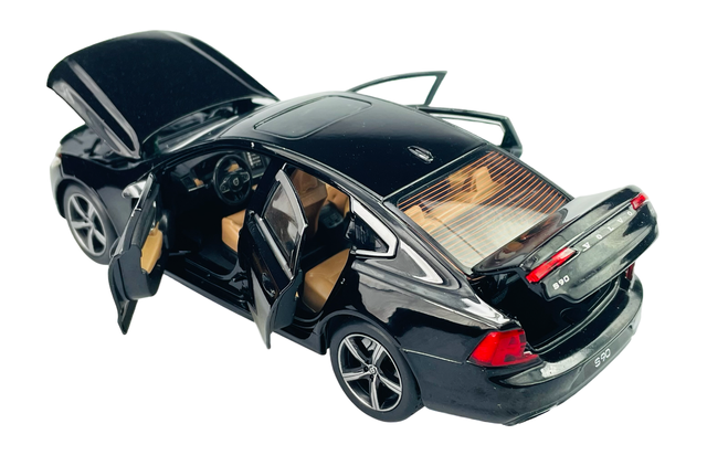 TAYUMO 2018 VOLVO S90 BLACK 1:32 DIE CAST METAL MODEL NEW IN