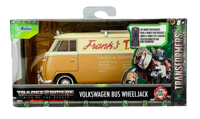限定セールをすべて JADA TRANSFORMERS NEW CAST DIE 12cm WHEELJACK BUS VOLKSWAGEN ミニカー