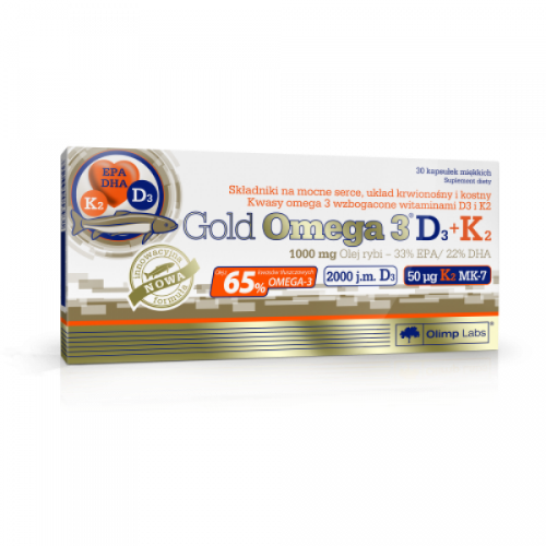 Olimp Gold omega 3 d3+k2 30c