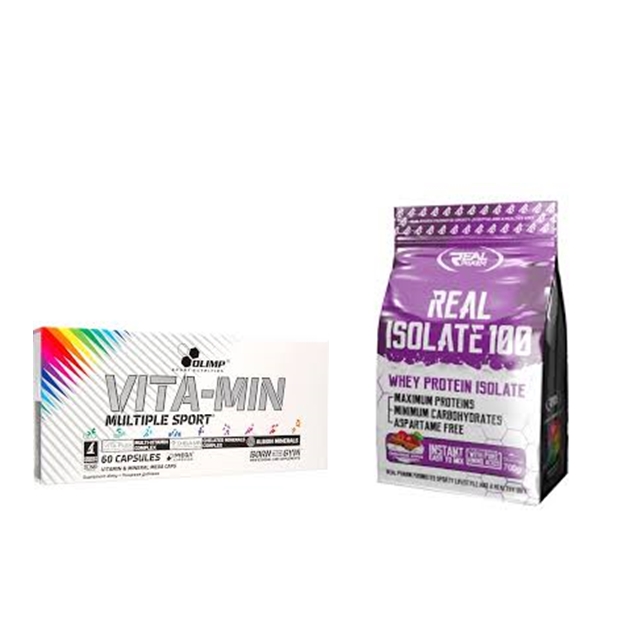 Izolat Real Pharm Isolate 700g cookie + Olimp Multiple Sport gratis !!