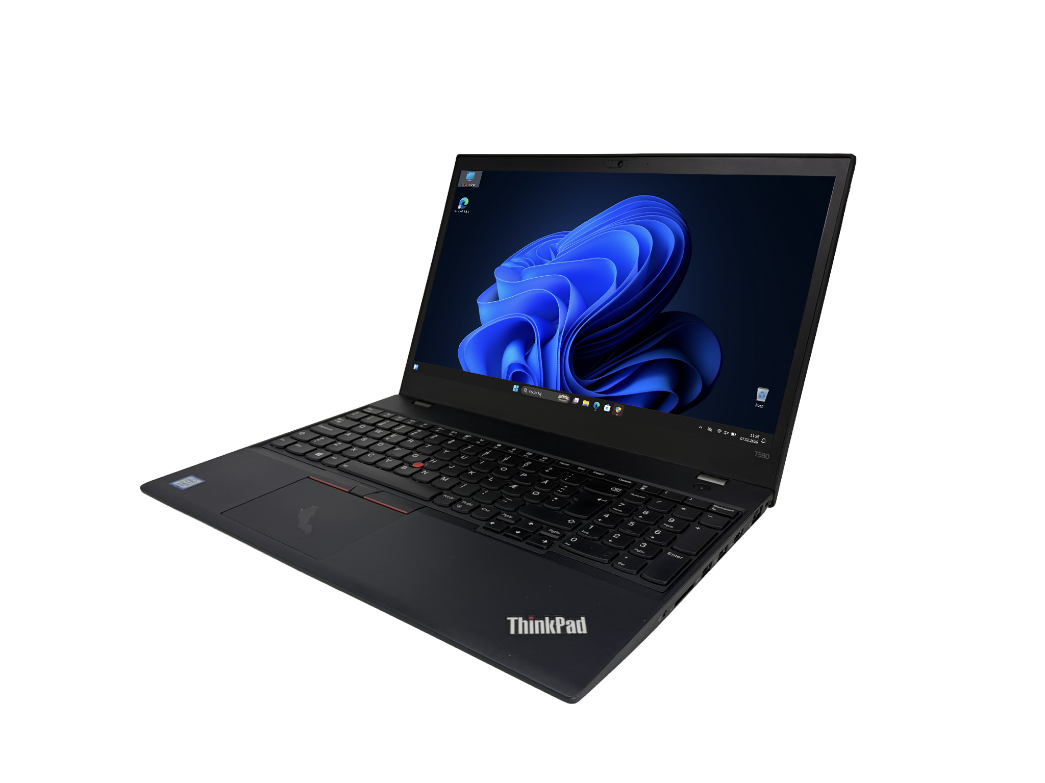 Lenovo ThinkPad T580 i5-8250U 8GB 256GB NVMe Windows 11 + AC Adapter image 3