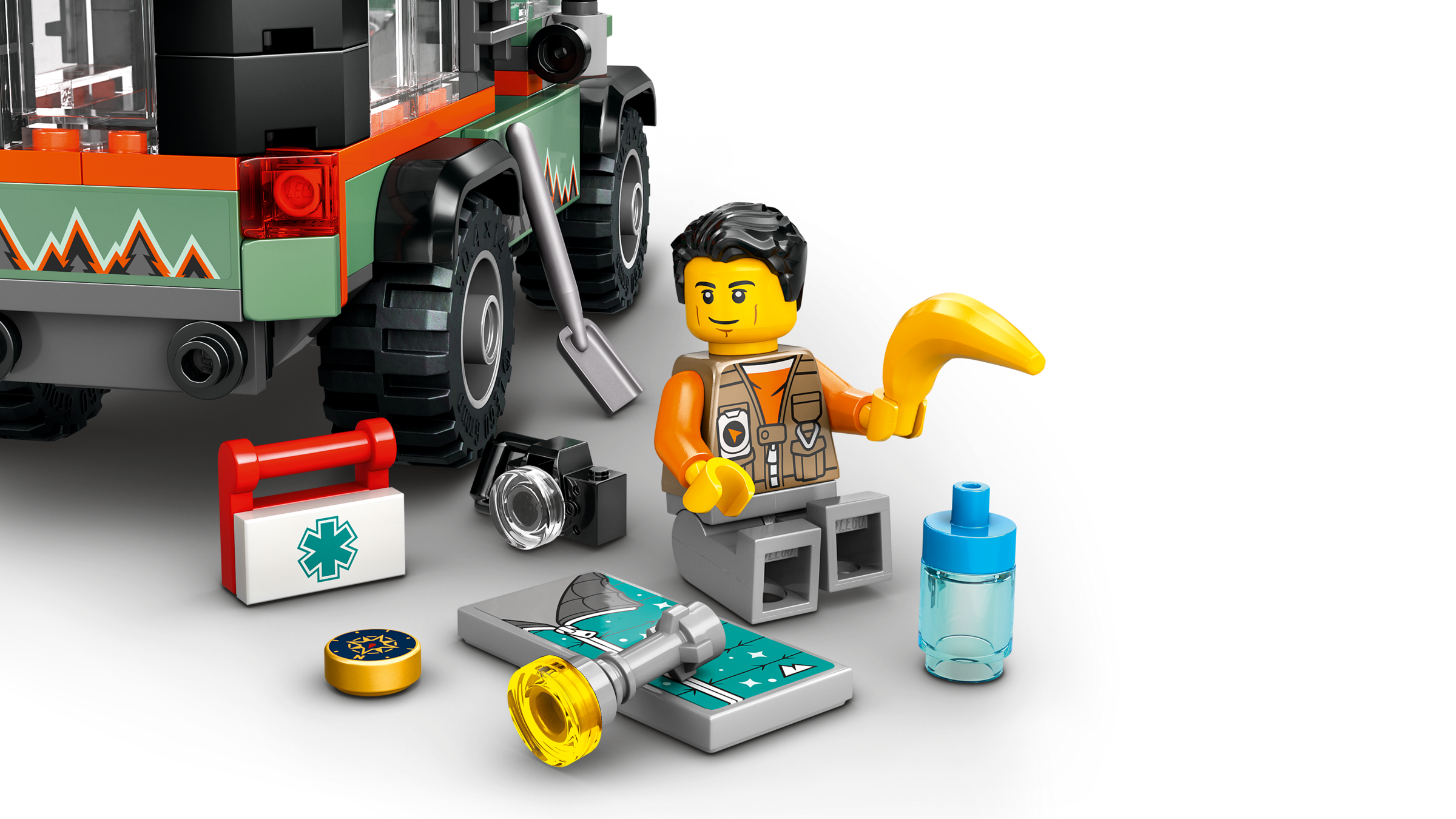 LEGO City Górska terenówka 4x4 SUV z wyciągarką 60447