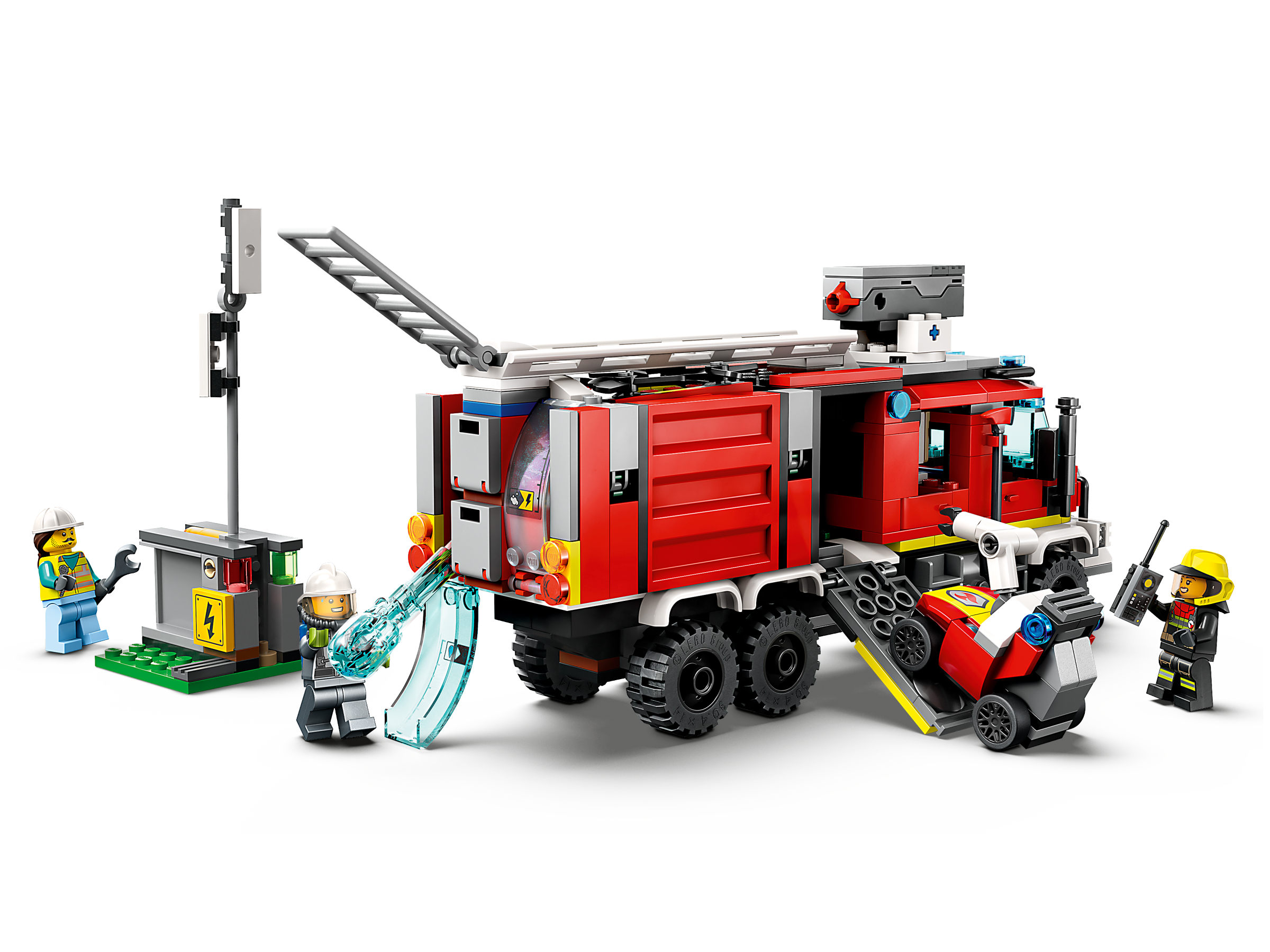 LEGO City Terenowy pojazd straży pożarnej 60374 zestaw ratunkowy