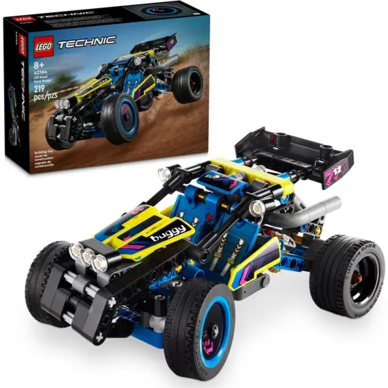 LEGO Technic Wyścigowy Łazik Terenowy 42164 KARTKA Z ŻYCZENIAMI mikołaj