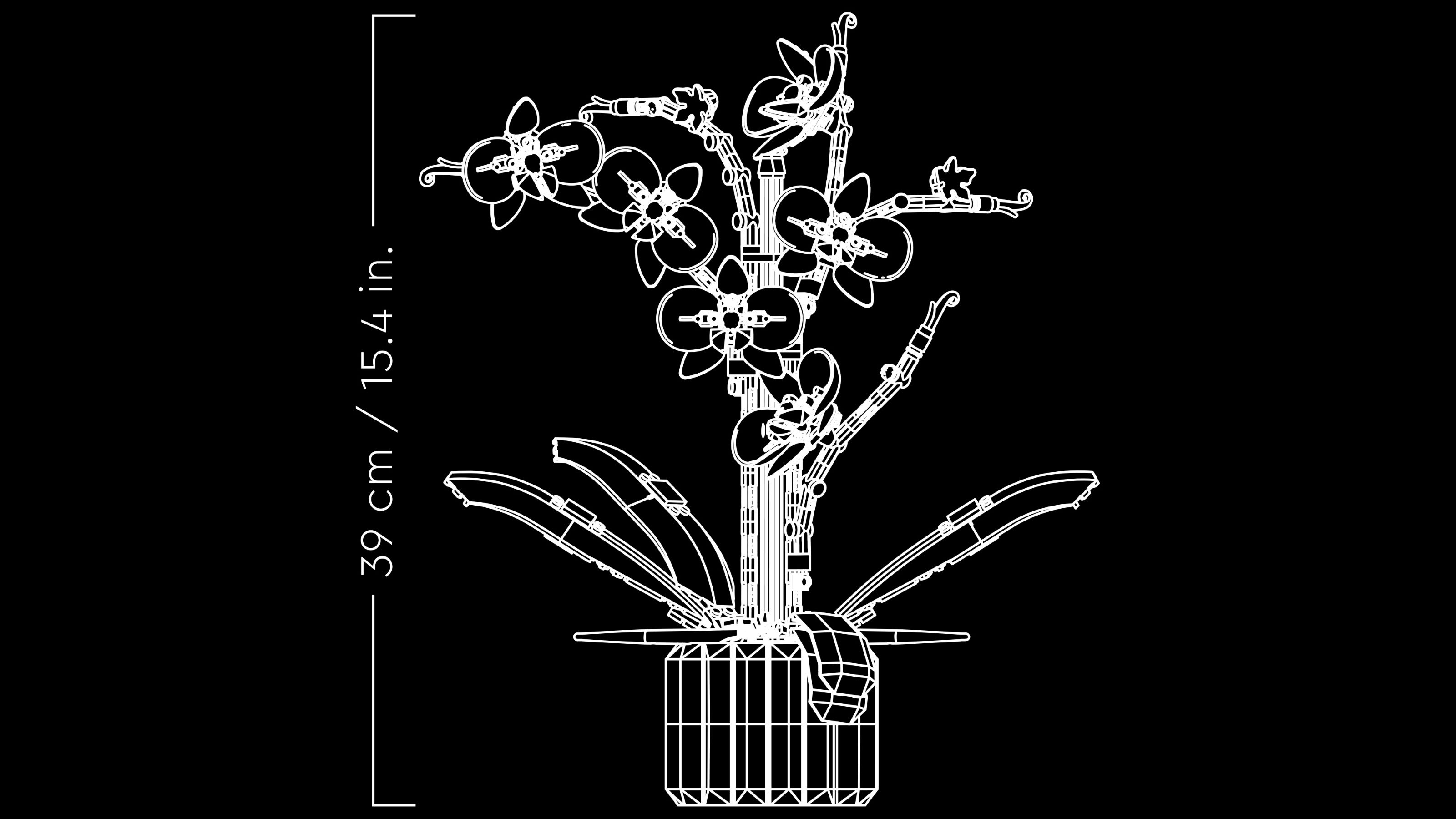 LEGO Botanical Collection Orchidea 10311 - dekoracyjny model dla dorosłych