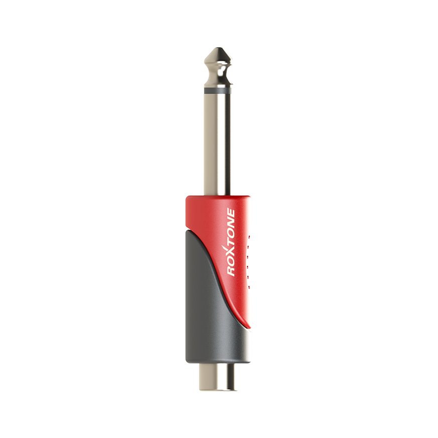 Redukcja adapter przejściówka RCA Jack 6,3 mm RPAN260