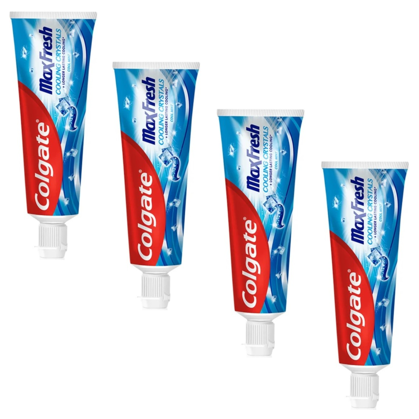 Pasta do zębów Colgate Max Fresh Cooling Crystals 75 ml zestaw 4 szt