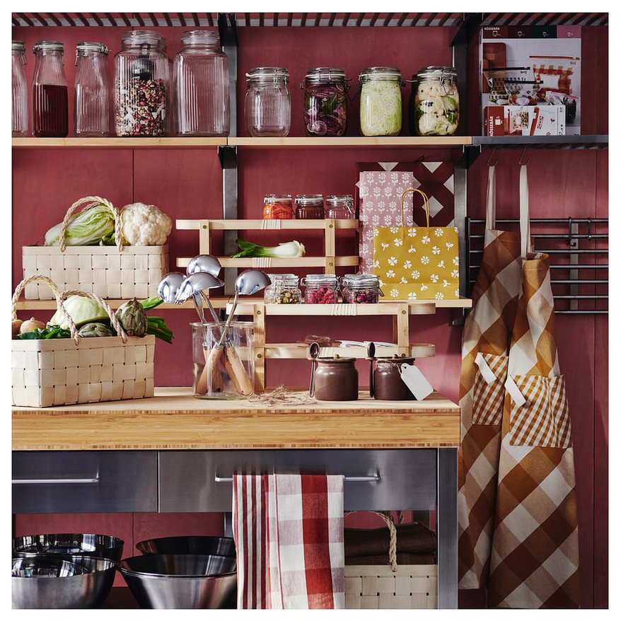 Torebka worki woreczki strunowe na żywność IKEA KÖSSEBÄR 1L 25 szt