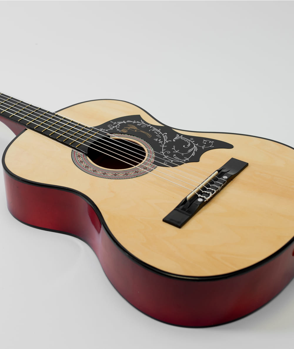 Gitara klasyczna 3/4 7/8 Naturalna jasny brąz od 12 lat dzieci i dorosłych