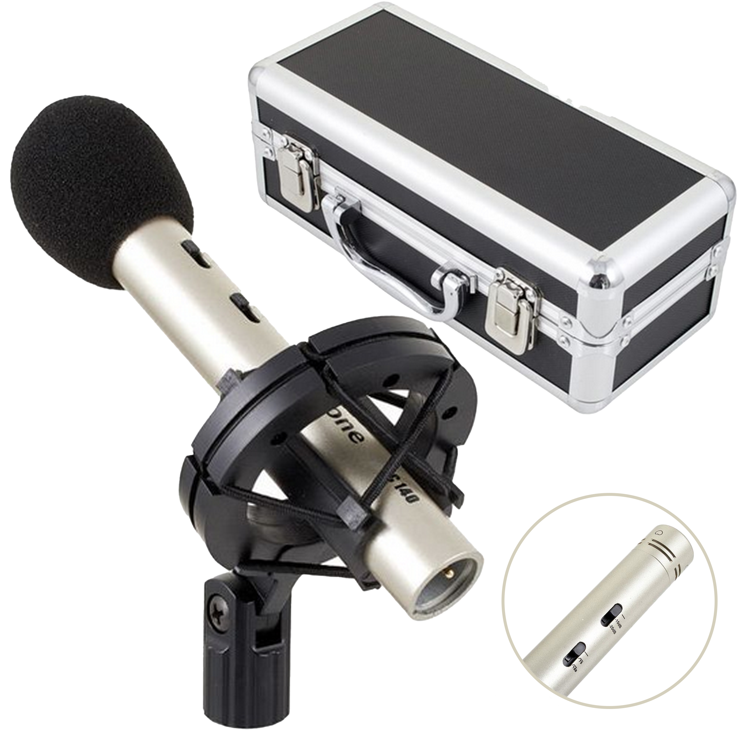 Mikrofon kondensatorowy pojemnościowy overhead the t.bone SC 140