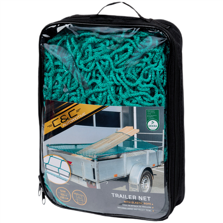 Siatka ochronna do przyczepy zabezpieczająca 150 x 220 cm