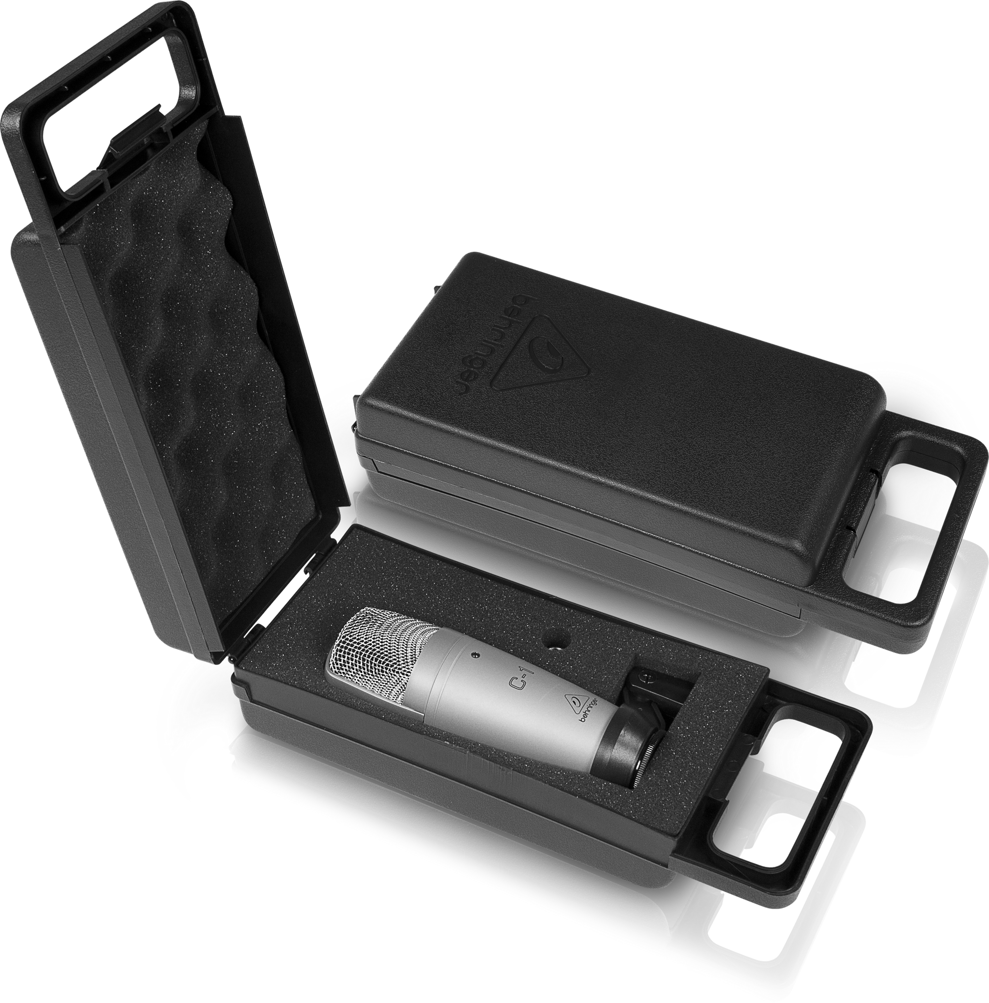 Mikrofon kondensatorowy pojemnościowy studyjny Behringer C-1 ZESTAW