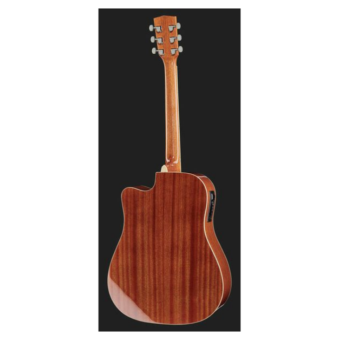 Gitara elektroakustyczna akustyczna Harley Benton D-120CE VS Mahoń Sunburst