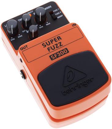 Efekt gitarowy Behringer SF300 Super Fuzz Przester Zasilacz 9V ZESTAW