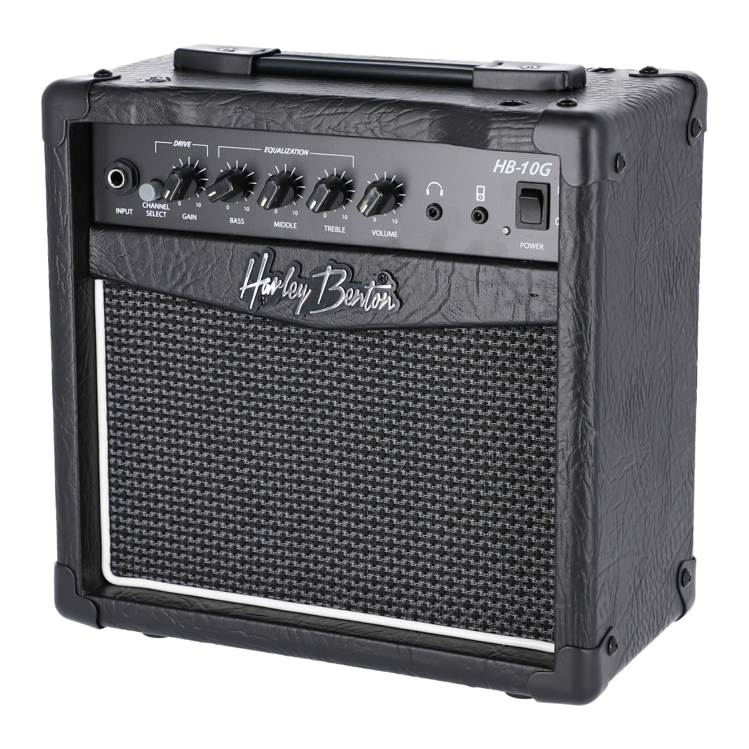 Gitara elektryczna 3/4 Harley Benton ST-Junior BK Wzmacniacz ZESTAW