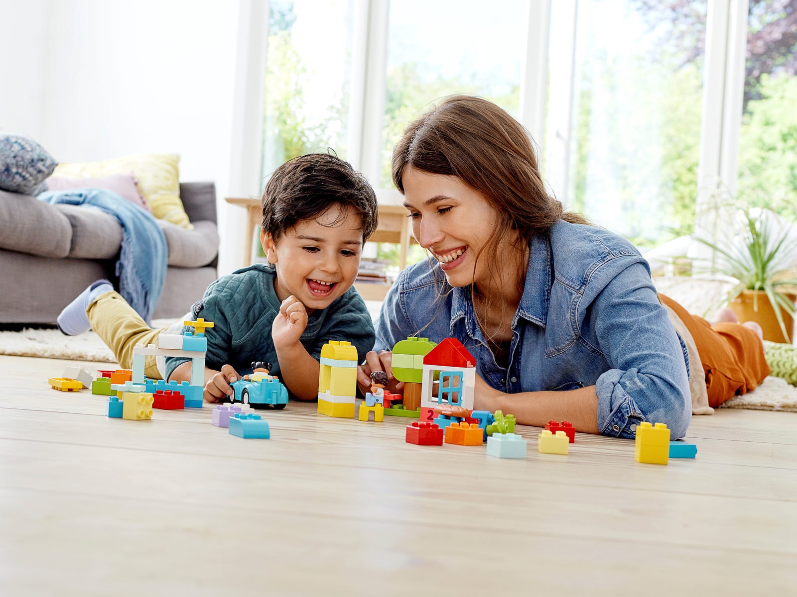 LEGO DUPLO Pudełko z klockami dla dzieci +1,5 roku 10913 | 65 elementów