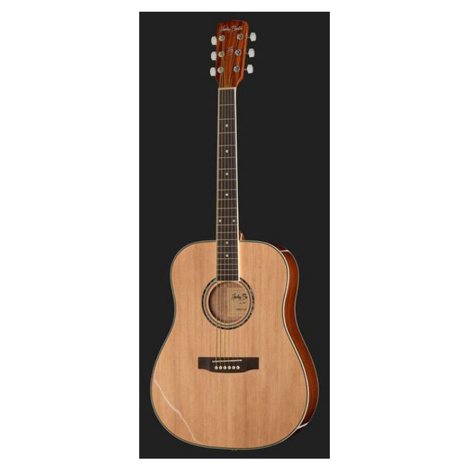 Gitara akustyczna Harley Benton D-120NT Mahoń Jasny Brąz Wysoki Połysk