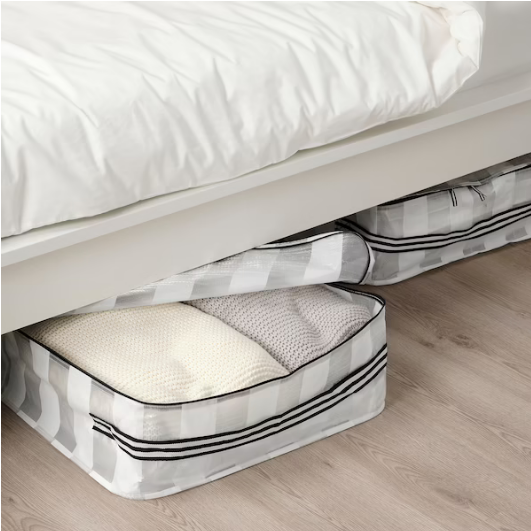 Pojemnik na ubrania pościel IKEA torba 55x49x19cm