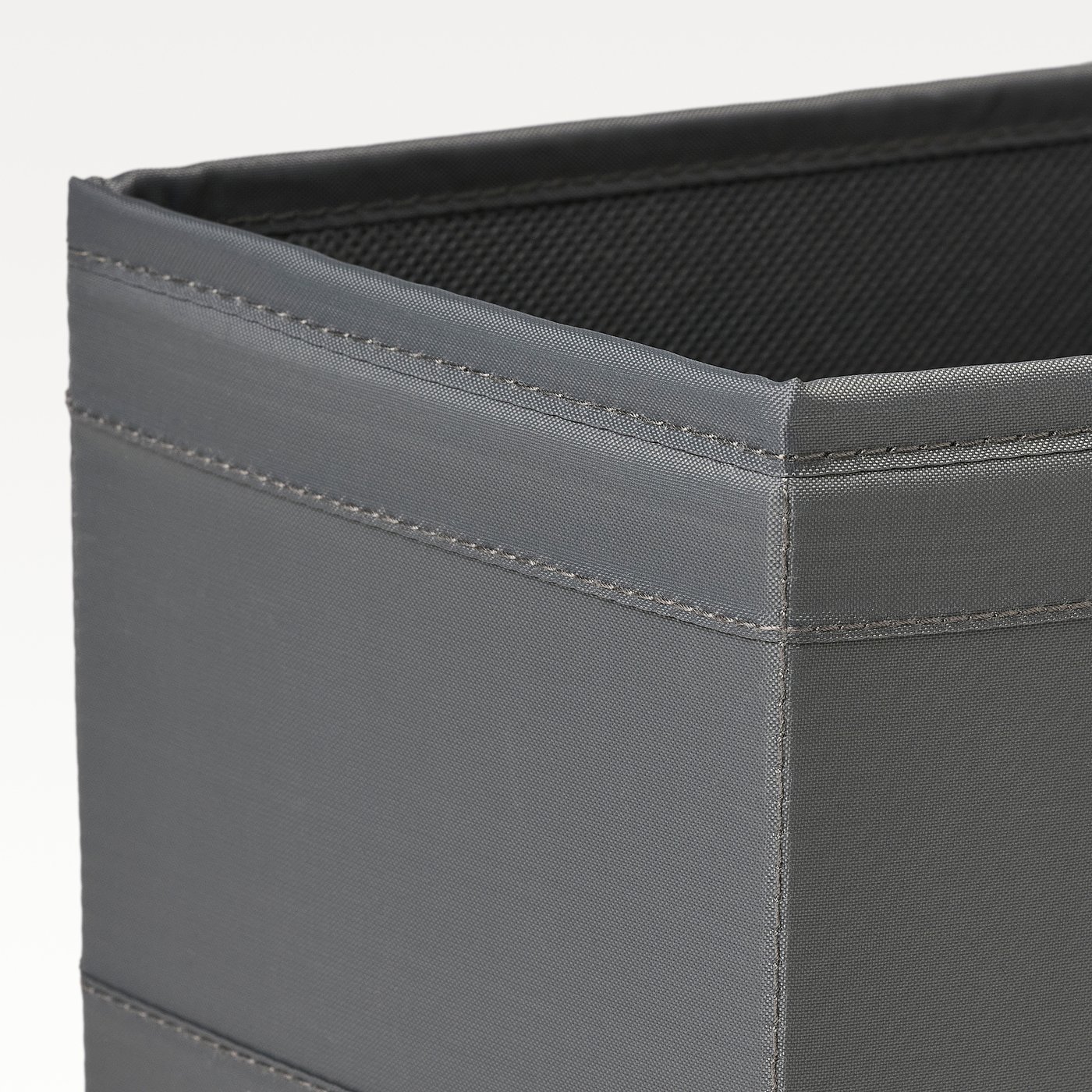 Komplet pojemników organizerów do szuflady szafy 6 szt IKEA SKUBB szare