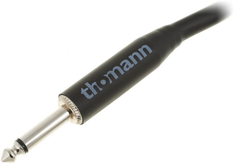 Kabel przewód instrumentalny mono JACK 6,3 mm 3 m Czarny the sssnake GKP3