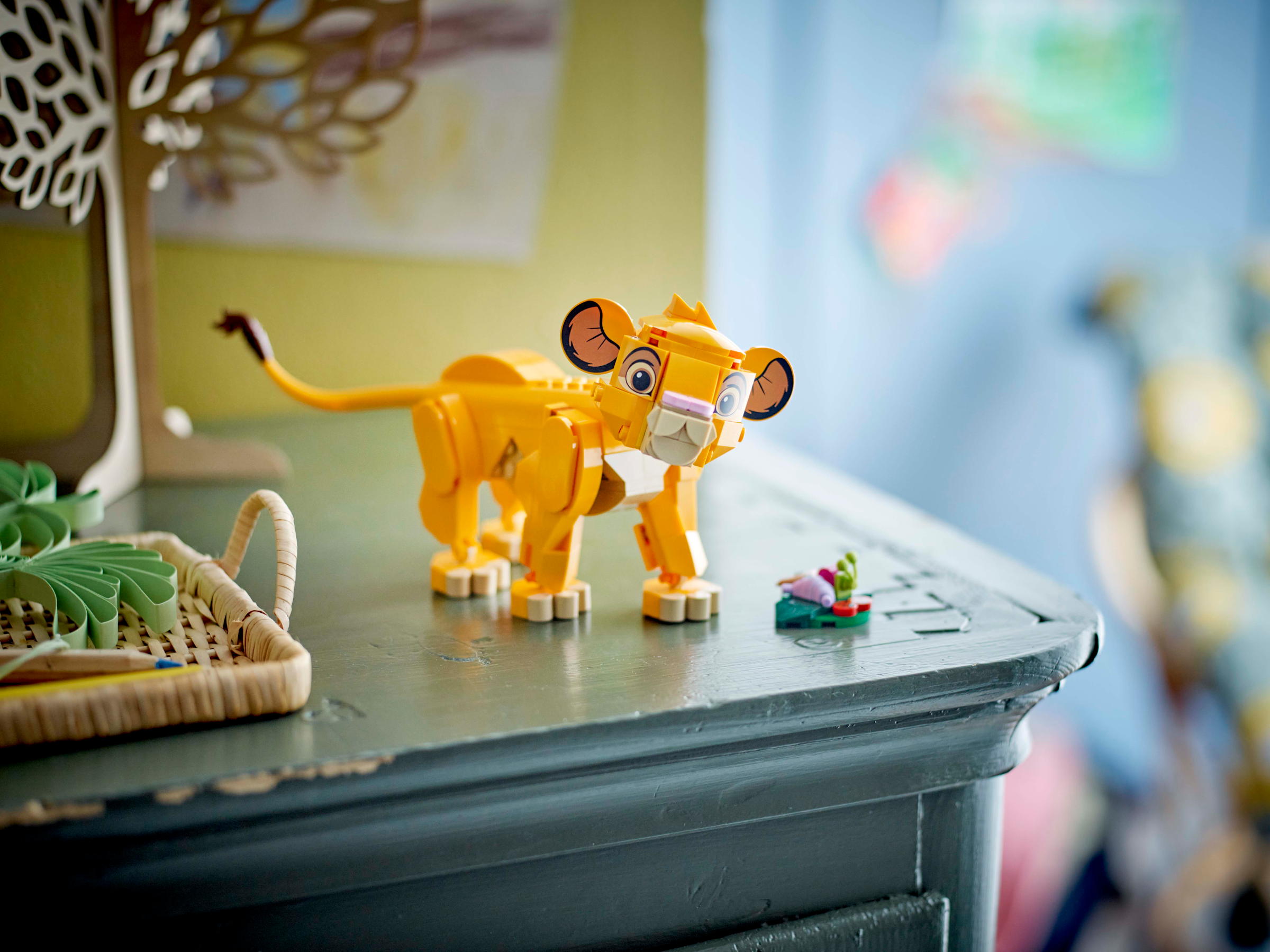 LEGO Disney Król Lew - lwiątko Simba ruchomy model 43243