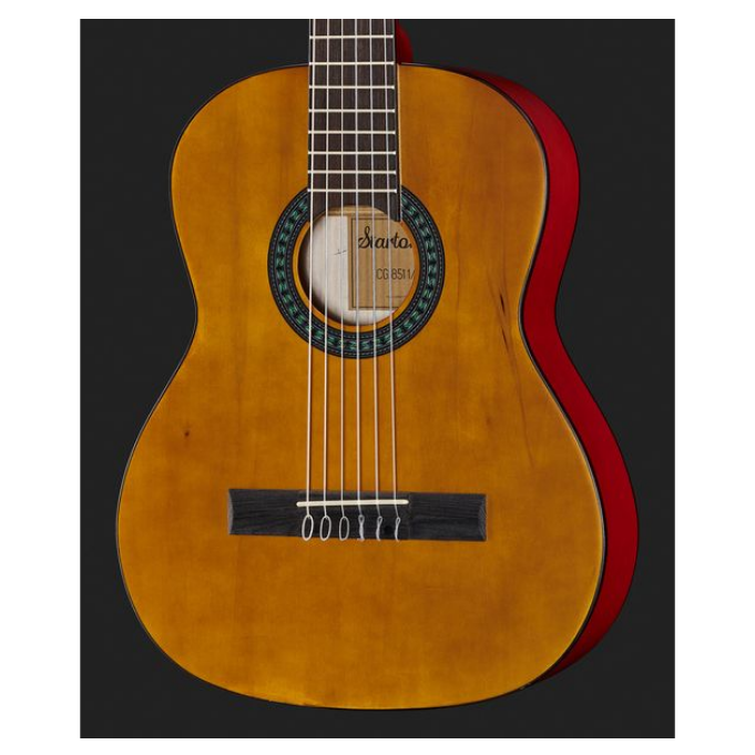 Gitara klasyczna dla dziecka od 6 do 9 lat Startone CG-851 1/2 Brązowa