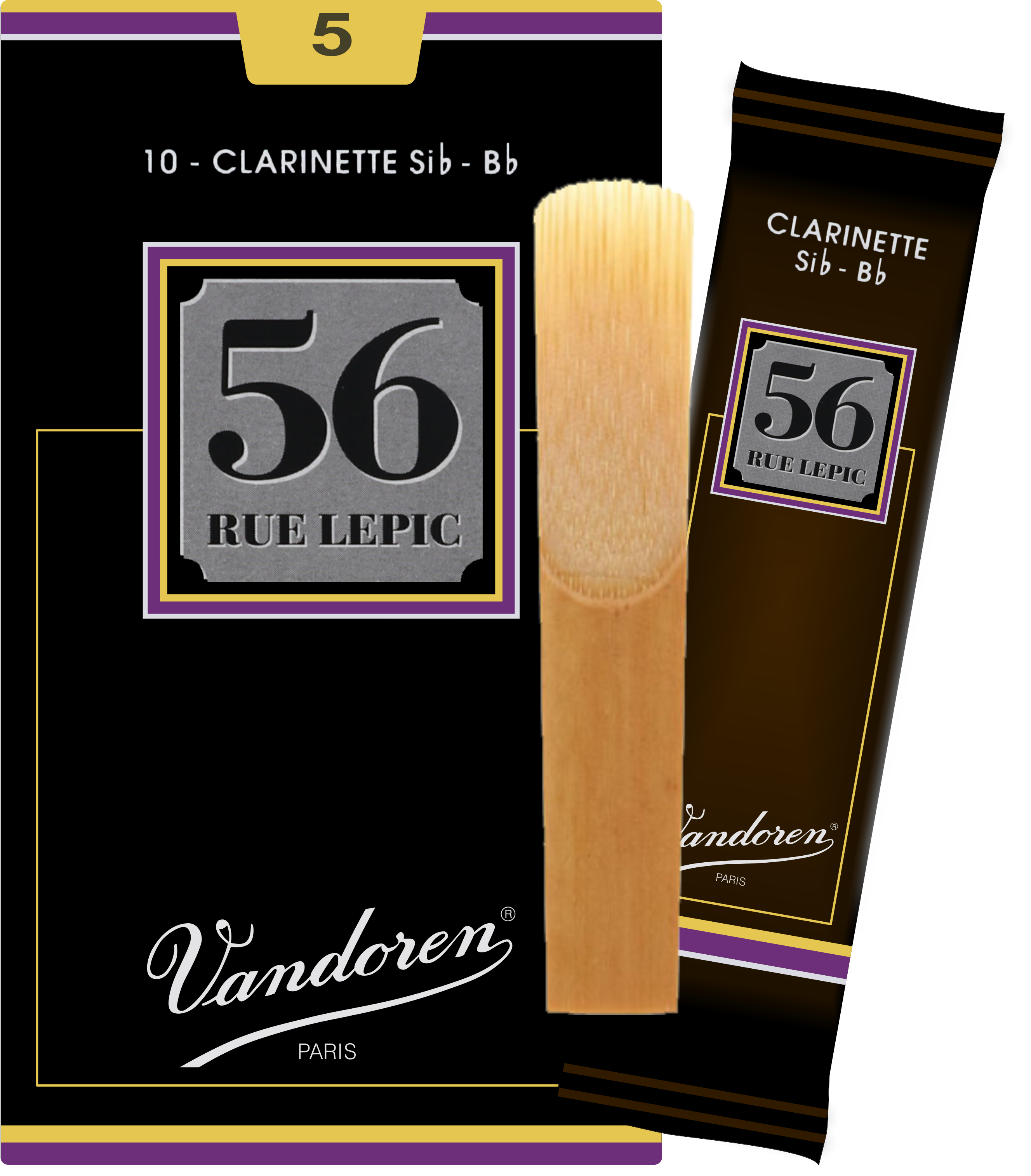 Stroik klarnet Bb 5 Vandoren Rue Lepic CR505