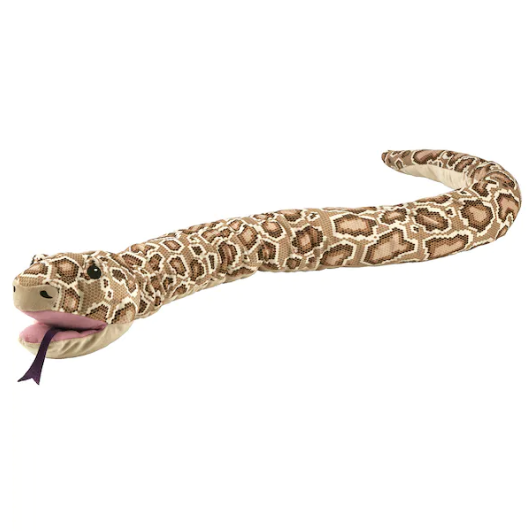 Pluszak pacynka wąż pyton birmański Długi 171 cm IKEA DJUNGELSKOG