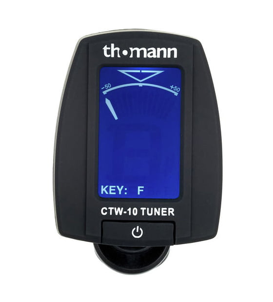 Tuner do instrumentów dętych C F Bb Eb klarnet saksofon puzon Thomann CTW-10