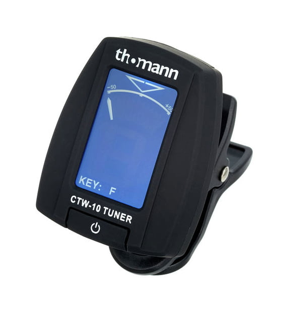 Tuner do instrumentów dętych C F Bb Eb klarnet saksofon puzon Thomann CTW-10
