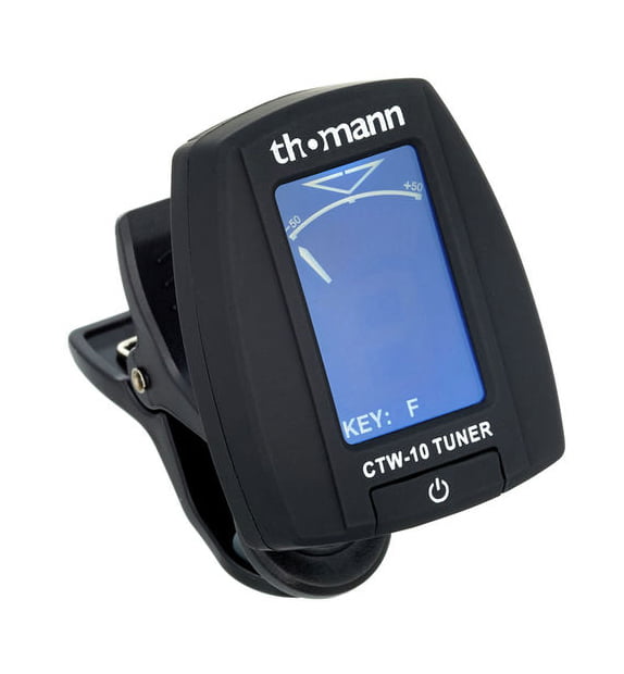 Tuner do instrumentów dętych C F Bb Eb klarnet saksofon puzon Thomann CTW-10