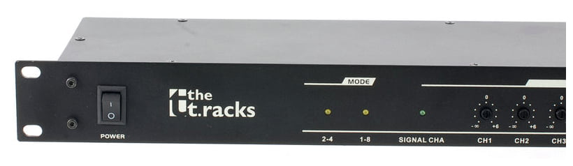 Splitter sygnału audio XLR 2:4 / 1:1 the t.racks DS2418