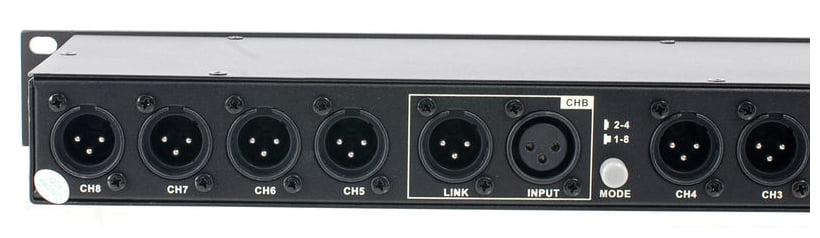 Splitter sygnału audio XLR 2:4 / 1:1 the t.racks DS2418