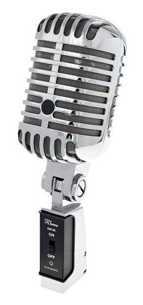 Mikrofon dynamiczny wokalny the t.bone GM55 Elvis Statyw Uchwyt Case ZESTAW